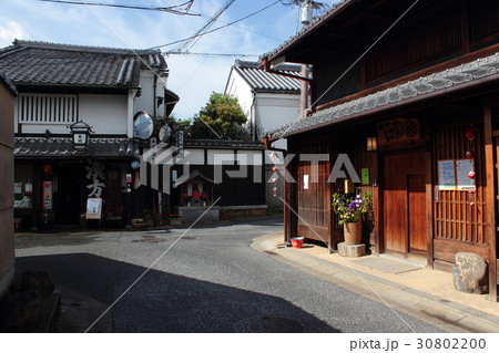 奈良　ならまちの町並み 30802200