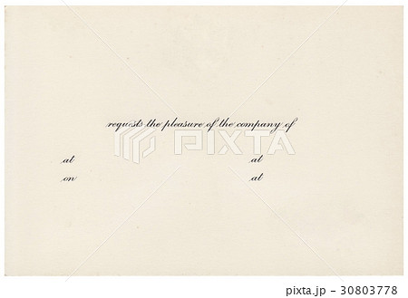 Back of an old postcard. 30803778