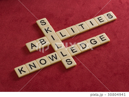 Crossword with words Skills, abilities, knowledge 30804941