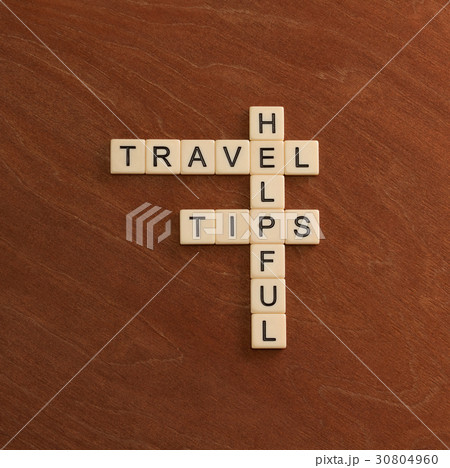 Crossword puzzle with words Helpful Travel Tips 30804960