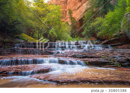 Archangel Falls, Zion National Park, Utah Archangel Falls, Zion National Park, Utah 30805386
