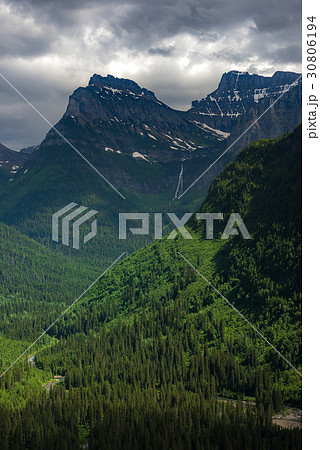 Landscape of Going to the Sun Road 30806194