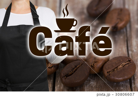Cafe concept is shown by coffee roasters Cafe concept is shown by coffee roasters 30806607