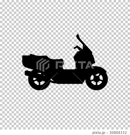 Maxi Scooter silhouette Maxi Scooter silhouette 30808152