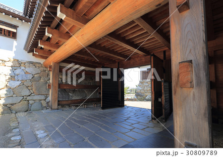 今治城武具櫓、鉄御門 30809789