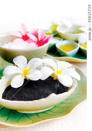Thai spa herbal and oil with thai flower 30810720