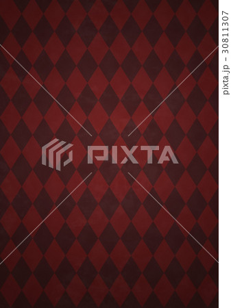 背景素材 ダイヤ 赤のイラスト素材 30811307 Pixta