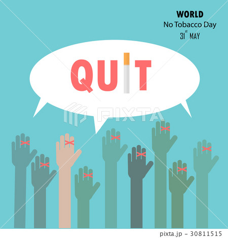 Human hands and Quit Tobacco.World no tobacco day Human hands and Quit Tobacco.World no tobacco day 30811515