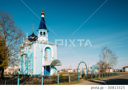 Village Krasnoe, Gomel Region, Belarus. Old 30813325