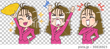 Bubbly lady (set) 30816923