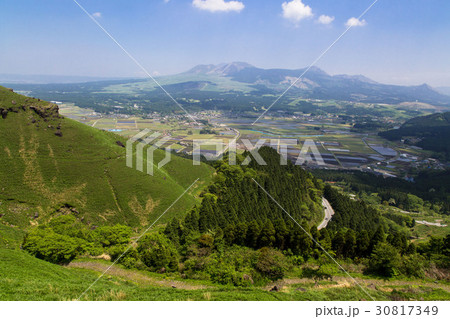 阿蘇五岳と豊後街道二重峠 30817349