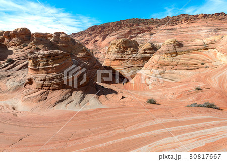 The Wave in North Coyote Buttes, Arizona The Wave in North Coyote Buttes, Arizona 30817667