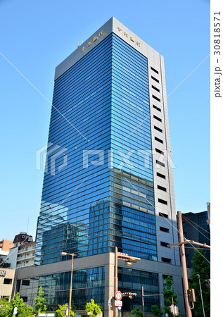 名古屋都市風景 十六銀行名古屋ビル 全天候型ビル自動施工システム 名古屋都市風景 十六銀行名古屋ビル 全天候型ビル自動施工システム 30818571