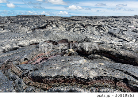 Lava field in Hawaii Lava field in Hawaii 30819863