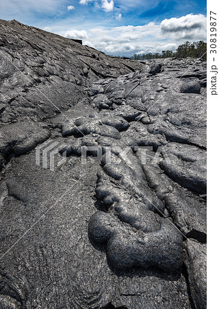 Magma in Lava field on Big Island Hawaii Magma in Lava field on Big Island Hawaii 30819877
