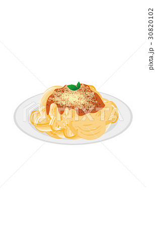 今日のご飯スパゲッティーミートソース 30820102