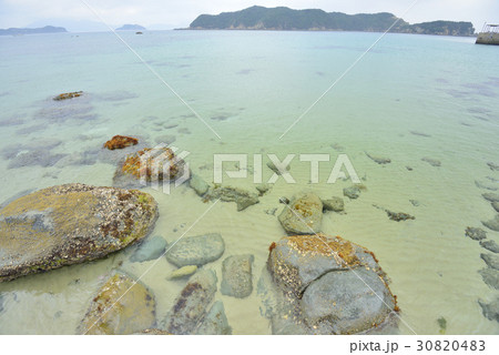 【長崎県 上五島】頭ヶ島・白浜の海岸 【長崎県 上五島】頭ヶ島・白浜の海岸 30820483
