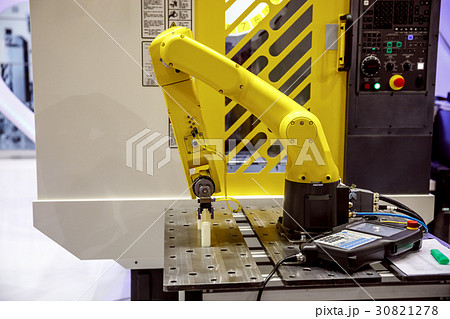 Robotic Arm modern industrial technology. 30821278