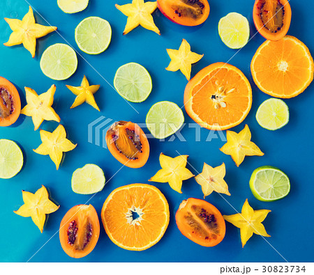 cut exotic fruits cut exotic fruits 30823734