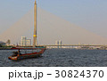 Rama VIII Bridge from Chao Phraya river 30824370