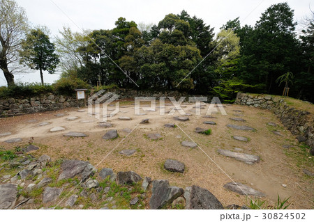 安土城 天守台（天主台）【日本100名城・特別史跡】 30824502