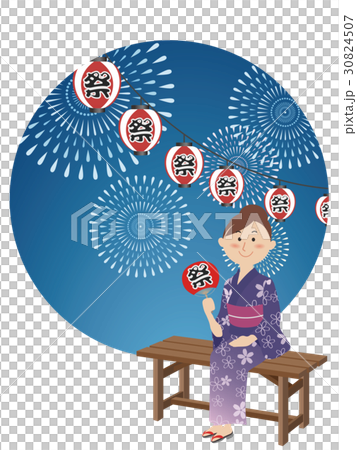 夕涼み 30824507