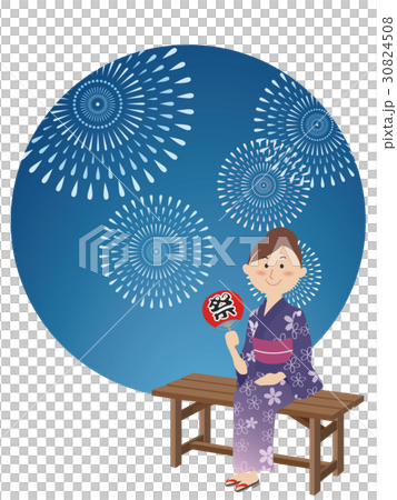 夕涼み 30824508