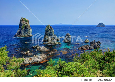青海島海上アルプス 十六羅漢 青海島海上アルプス 十六羅漢 30826682