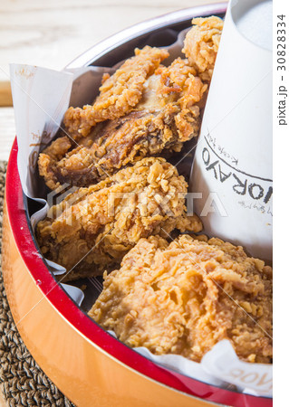 deep fried chicken 30828334