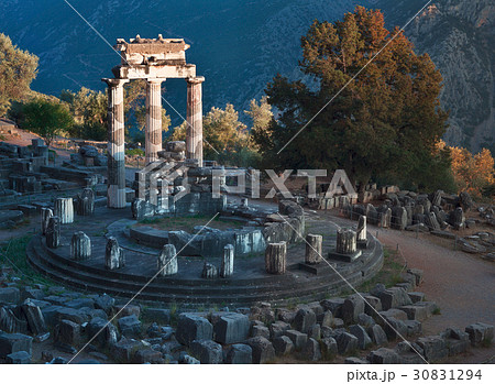 The Ruins of Delphi in Greece The Ruins of Delphi in Greece 30831294