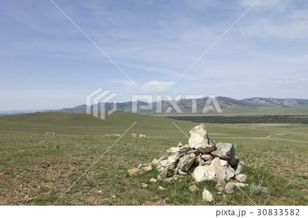 モンゴル大草原の道標 モンゴル大草原の道標 30833582