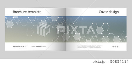 Rectangle brochure template layout, cover, annual Rectangle brochure template layout, cover, annual 30834114