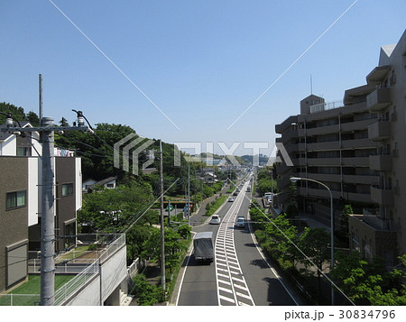 中原街道（横浜市都筑区茅ヶ崎東付近） 30834796