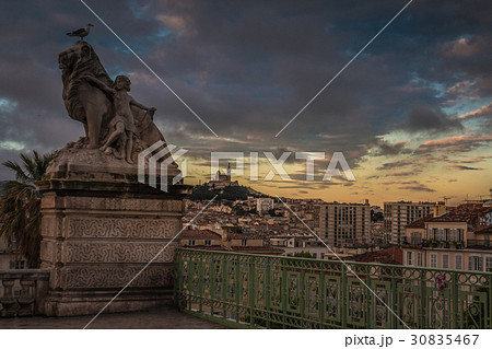 Sunset in Marseille France Sunset in Marseille France 30835467