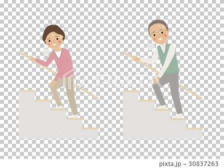 高級樓梯疲勞 30837263