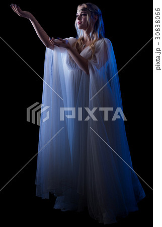 Young elven girl isolated Young elven girl isolated 30838066