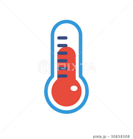 Red thermometers with different levels. Red thermometers with different levels. 30838308
