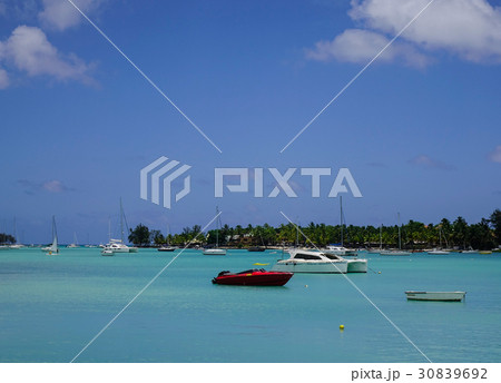 Seascape in Grand Baie, Mauritius 30839692