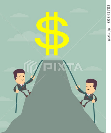 Businessman is wants to get the prize , 30841783