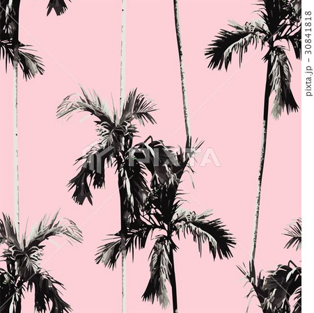 palm trees seamless background 30841818