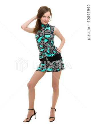 Full length shot of sexy woman in little dress 30843949