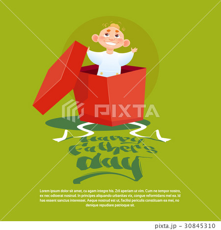 Happy Father Day Family Holiday, Small Son In 30845310