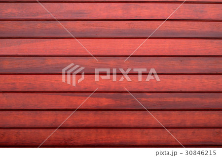 red wood planks horizontal wall pattern background 30846215