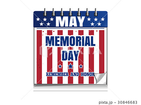 Memorial Day calendar Memorial Day calendar 30846683