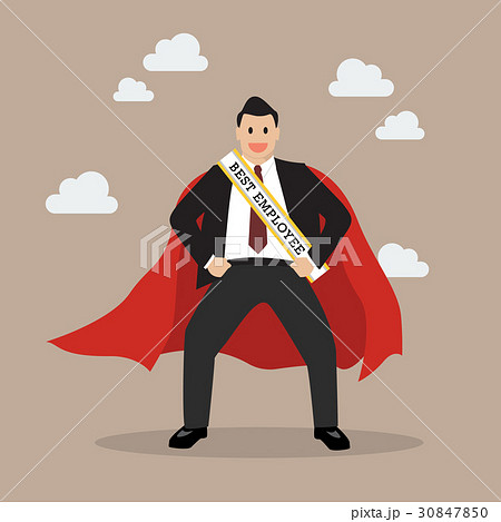 Best employee businessman superhero 30847850