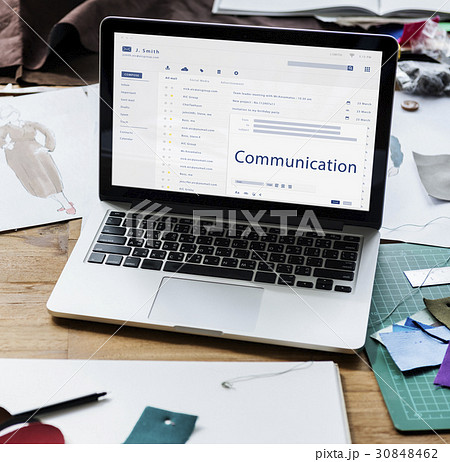 Email is digital technology for an online message. 30848462