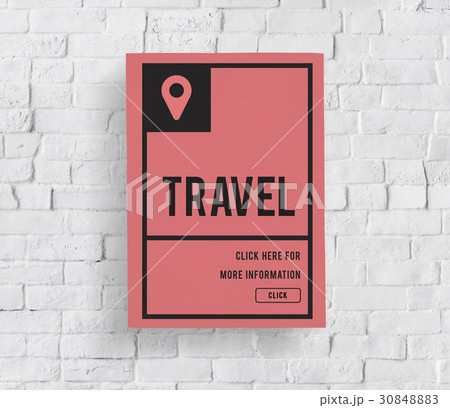 Travel is about destination location and direction. 30848883