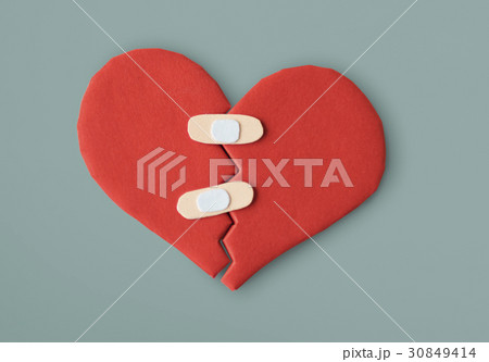 HeartBroken Bandage Cure Heal Paper Craft HeartBroken Bandage Cure Heal Paper Craft 30849414
