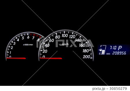 Car instrument panel soft focus of car's Speedomet Car instrument panel soft focus of car's Speedomet 30850279