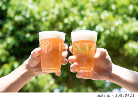 ビールで乾杯 30850421